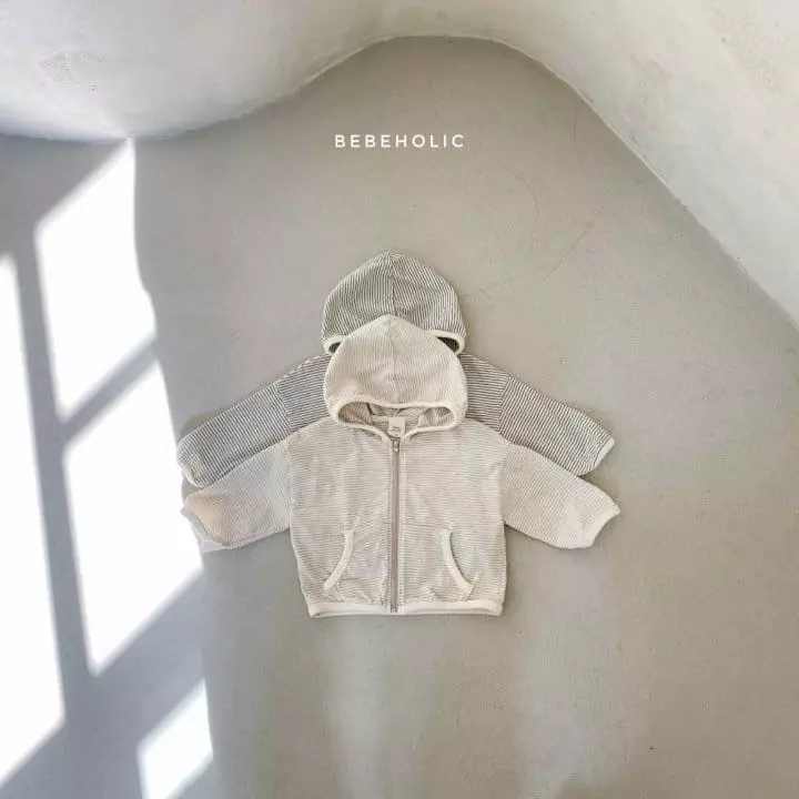 Bebe Holic - Korean Baby Fashion - #onlinebabyshop - Bebe Hoody Zip-up - 6