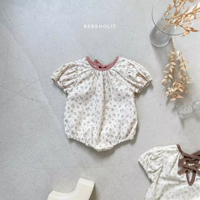 Bebe Holic - Korean Baby Fashion - #onlinebabyshop - Small Flower Bodysuit - 7