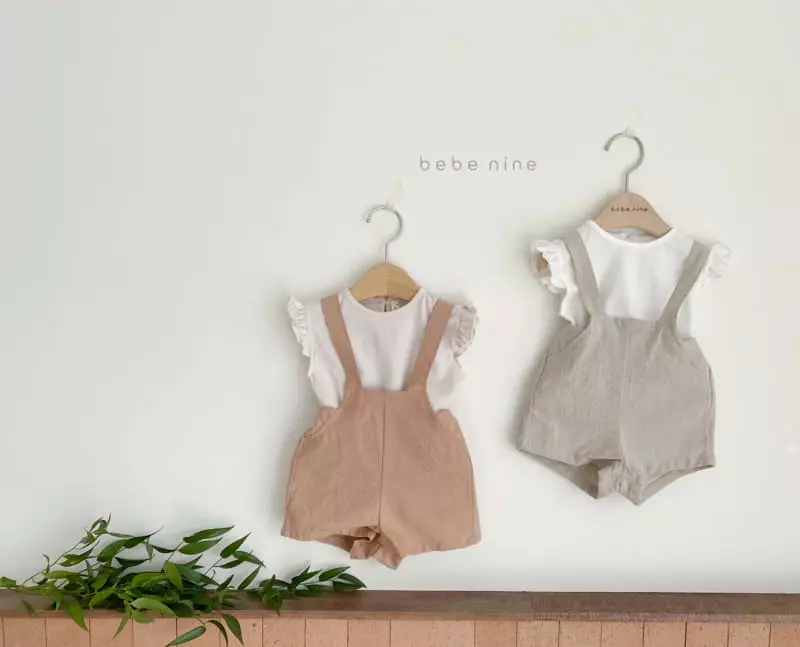 Bebe Nine - Korean Baby Fashion - #babyoninstagram - Frill Tee - 12