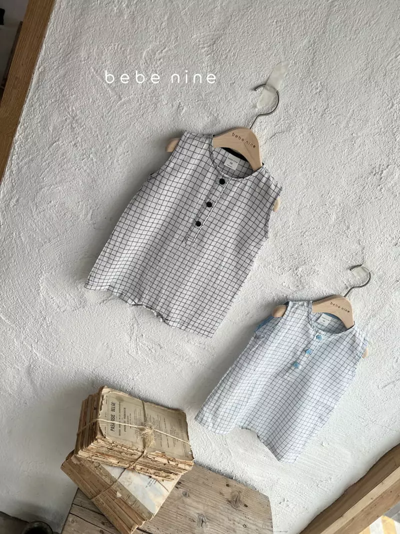 Bebe Nine - Korean Baby Fashion - #babyootd - Square Bodysuit - 6