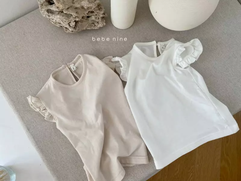 Bebe Nine - Korean Baby Fashion - #babywear - Frill Tee