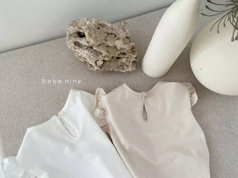Bebe Nine - Korean Baby Fashion - #onlinebabyboutique - Frill Tee - 2