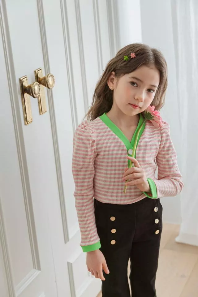 Berry Berry - Korean Children Fashion - #childrensboutique - Gold Bootscut Pants  - 9