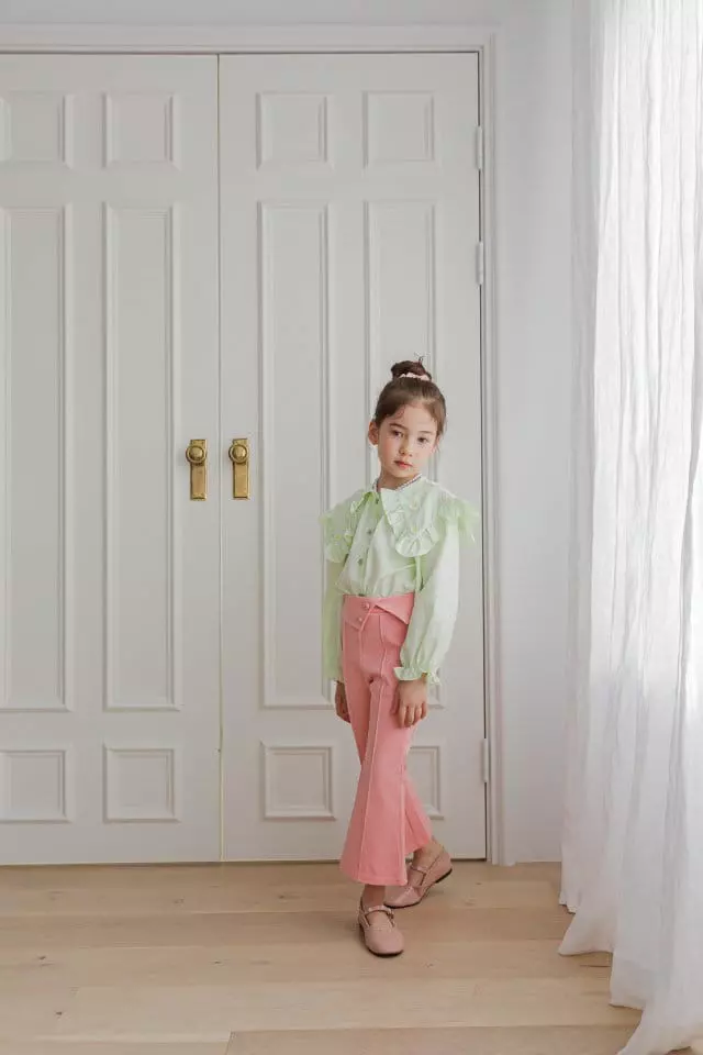 Berry Berry - Korean Children Fashion - #discoveringself - Flower Blouse - 9