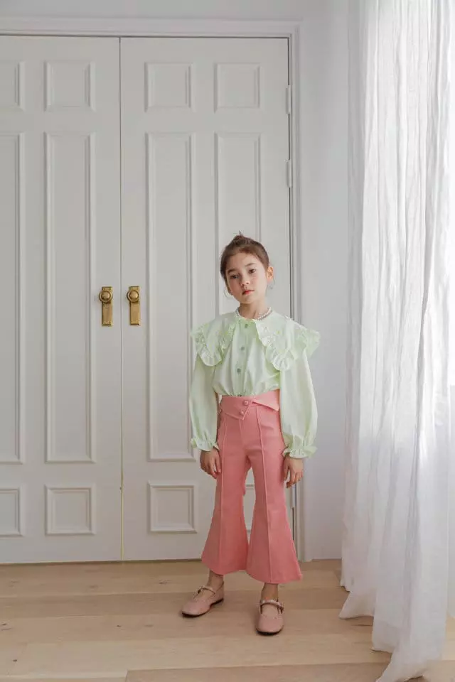 Berry Berry - Korean Children Fashion - #kidsstore - Flower Blouse - 12