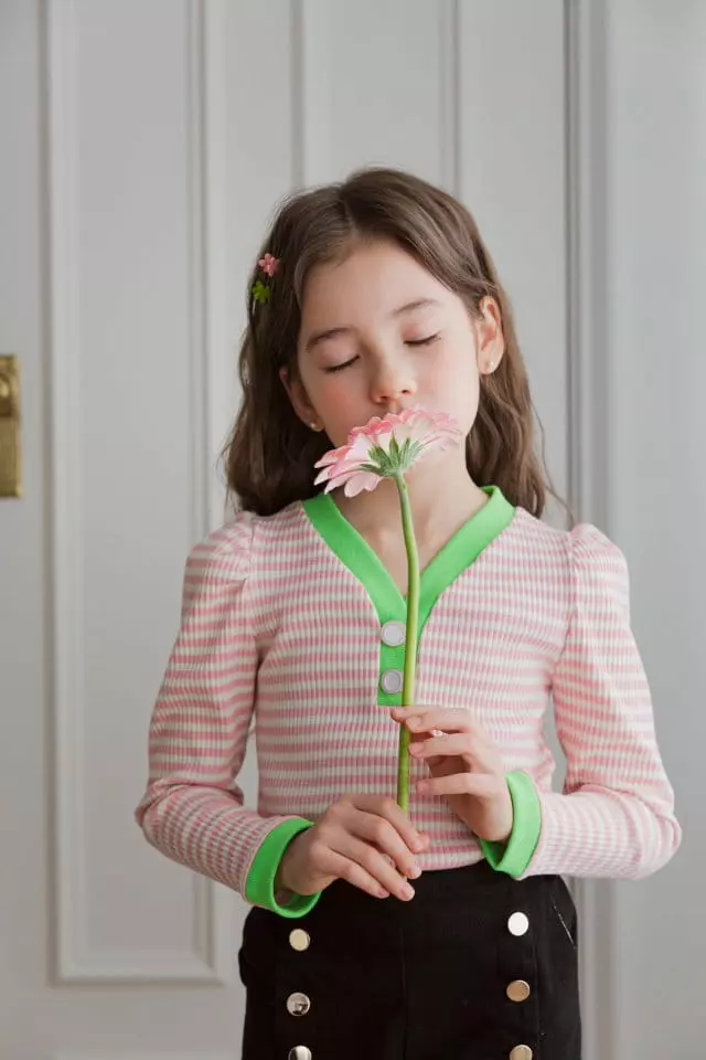 Berry Berry - Korean Children Fashion - #magicofchildhood - Candy Rib Tee - 5