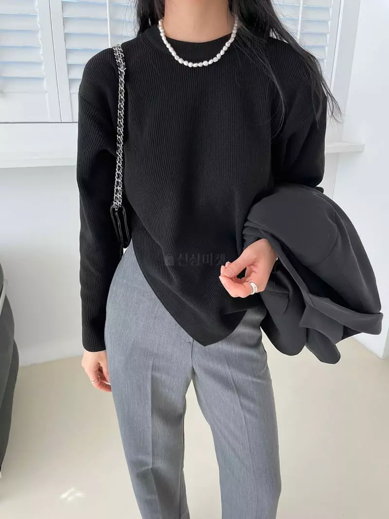 Better - Korean Women Fashion - #romanticstyle - Slit Knit