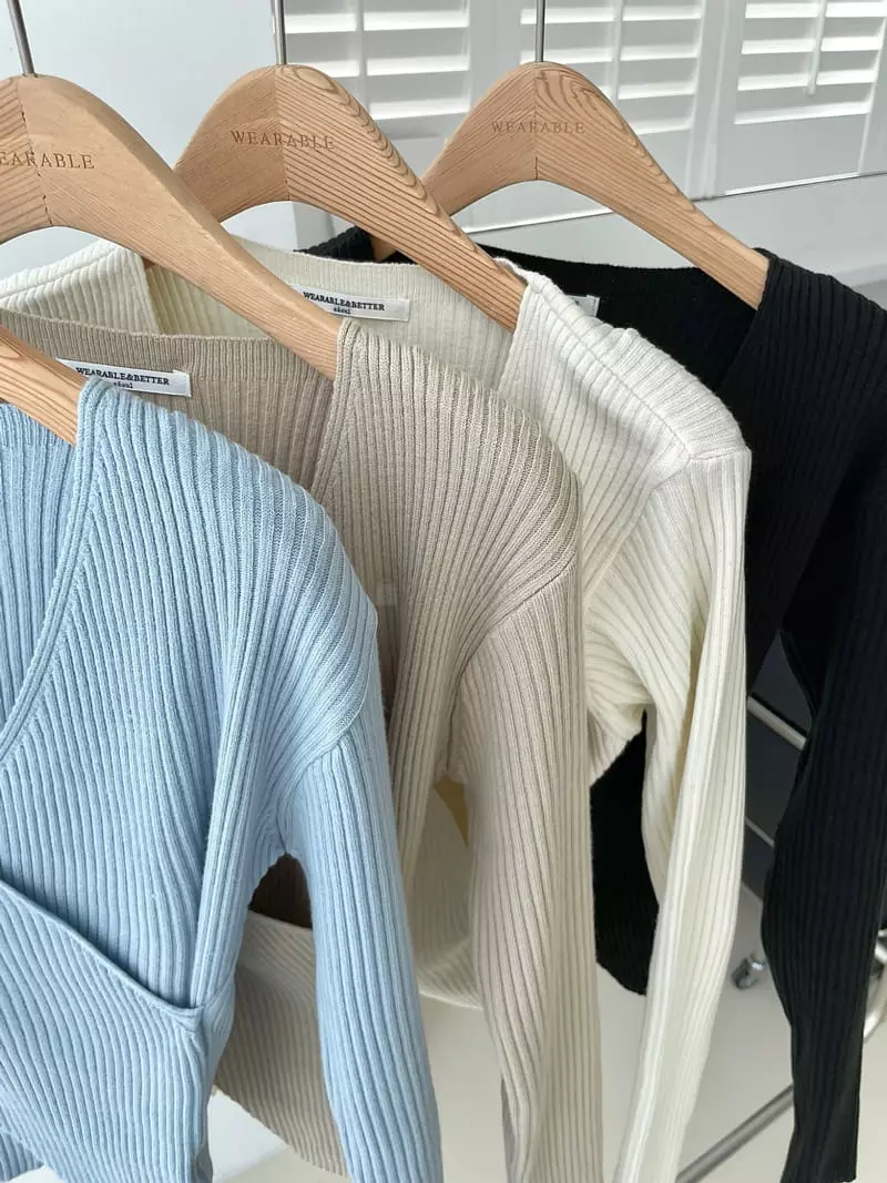 Better - Korean Women Fashion - #romanticstyle - Season Wrap Knit - 4