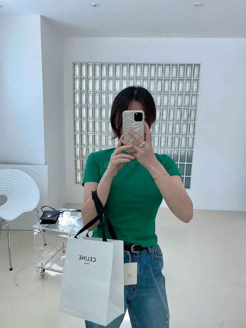Better - Korean Women Fashion - #womensfashion - Mar Half Neck Tee - 2