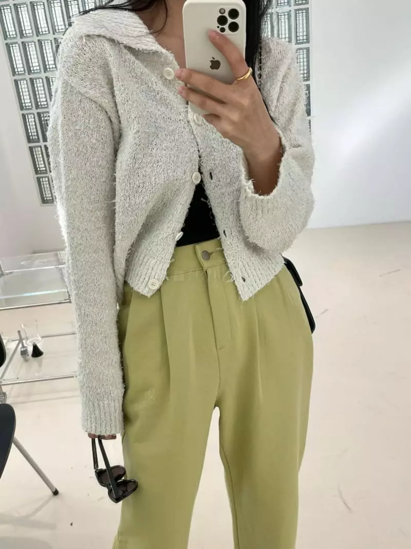 Better - Korean Women Fashion - #womensfashion - Luvy Collar Cardigan - 2