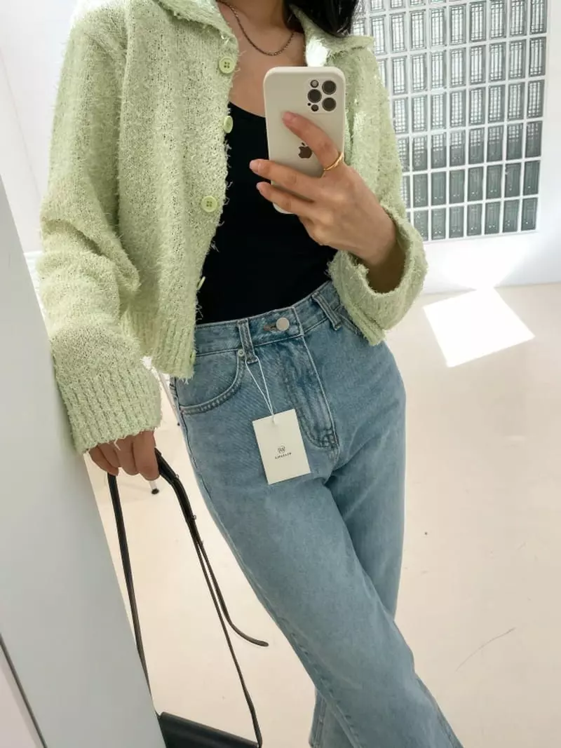 Better - Korean Women Fashion - #momslook - Luvy Collar Cardigan - 4