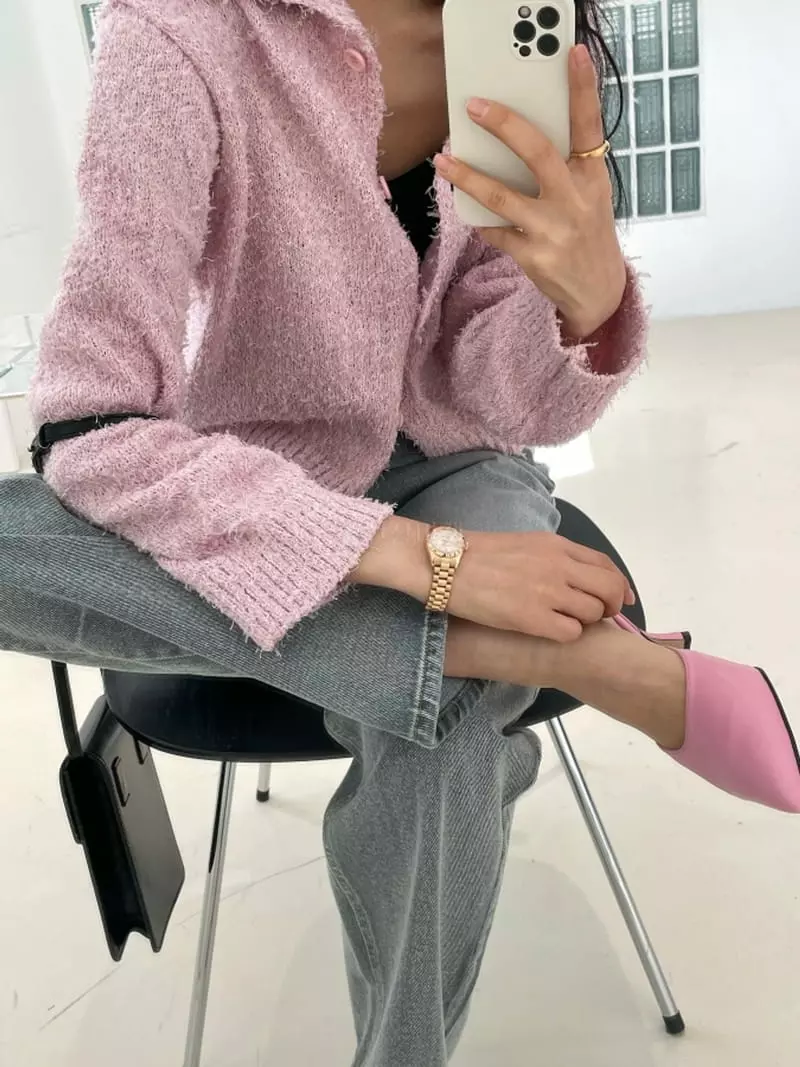 Better - Korean Women Fashion - #womensfashion - Luvy Collar Cardigan - 8