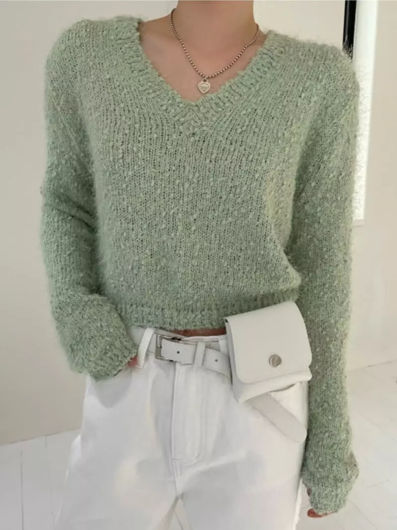 Better - Korean Women Fashion - #womensfashion - Snow Flower Knit - 2