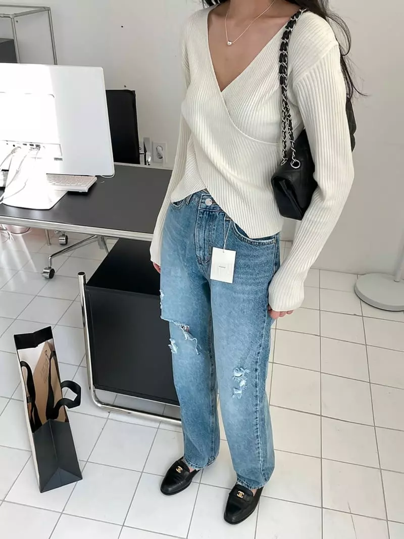 Better - Korean Women Fashion - #womensfashion - Pen Vintage Jeasn