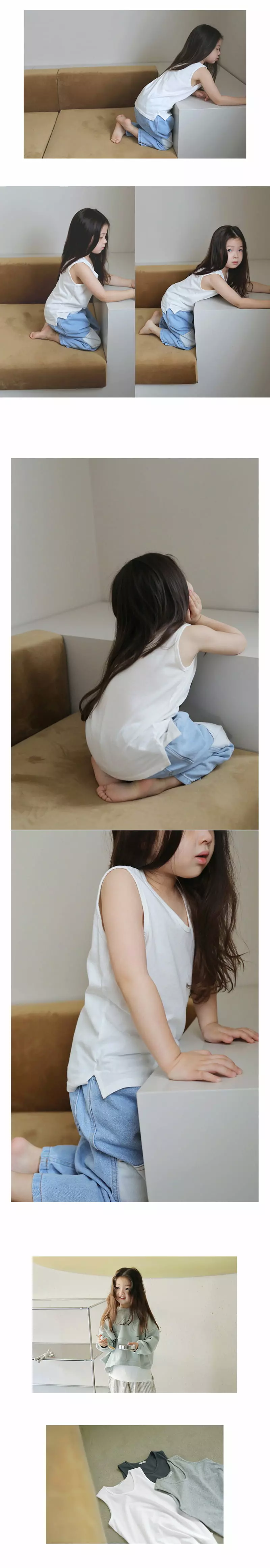Bien a Bien - Korean Children Fashion - #childrensboutique - Brush Cami Top - 2