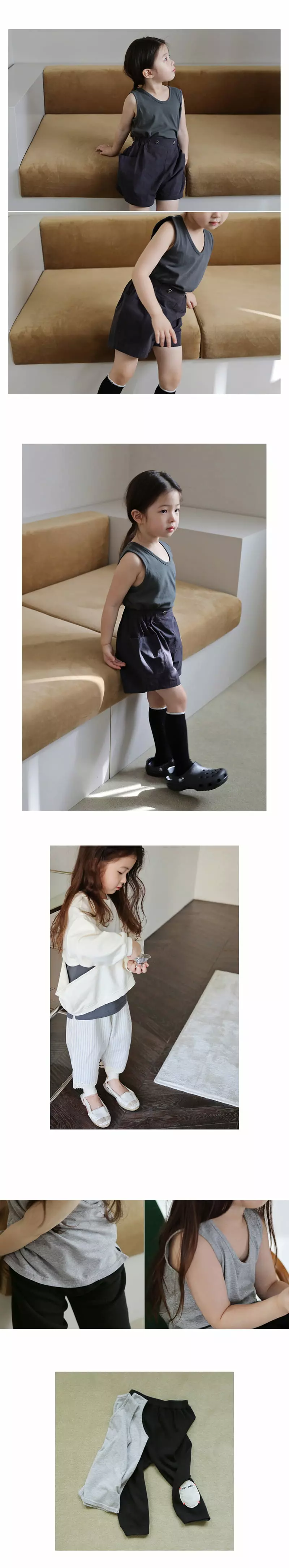 Bien a Bien - Korean Children Fashion - #designkidswear - Brush Cami Top - 3
