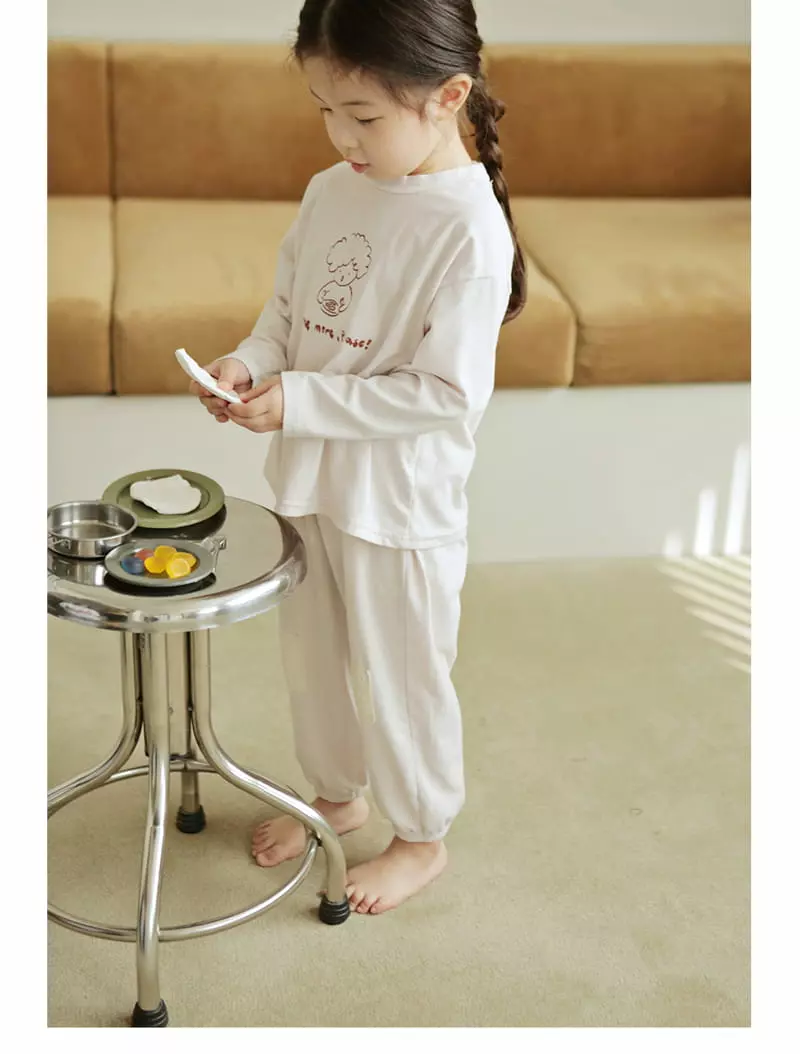 Bien a Bien - Korean Children Fashion - #toddlerclothing - Jelly Top Bottom Set