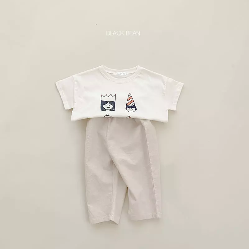 Black Bean - Korean Children Fashion - #designkidswear - Linen Capri Pants - 5