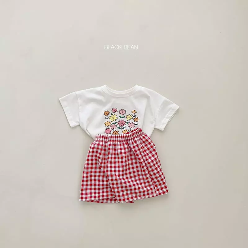 Black Bean - Korean Children Fashion - #designkidswear - Happy Tee - 5