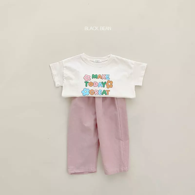 Black Bean - Korean Children Fashion - #discoveringself - Linen Capri Pants - 6