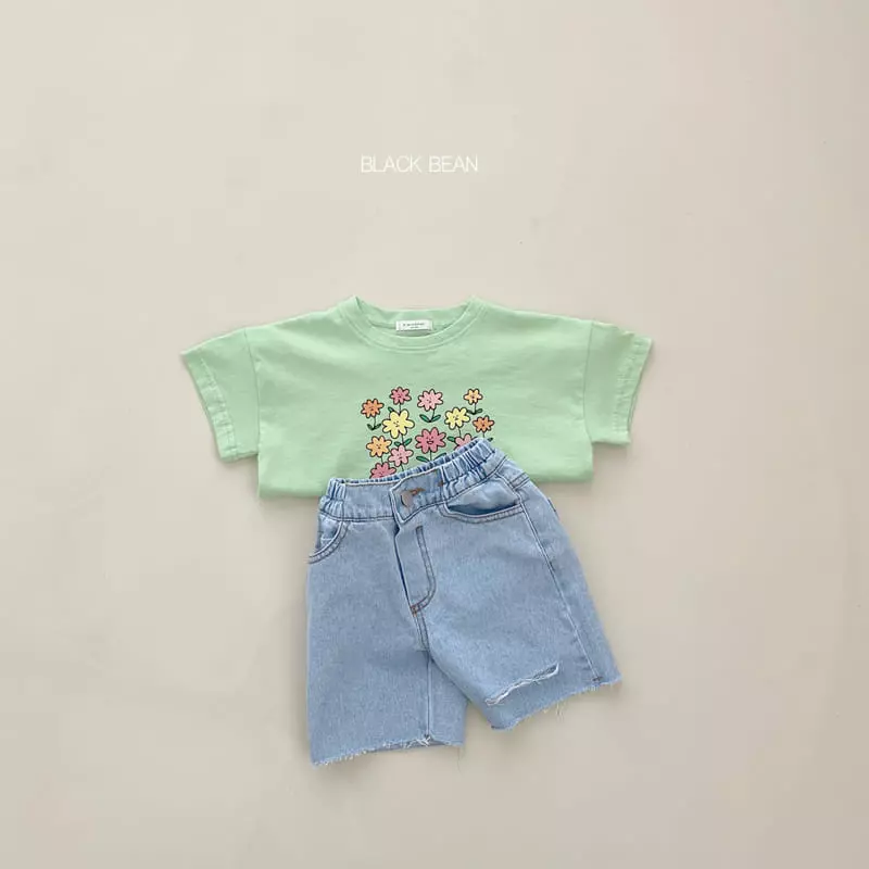 Black Bean - Korean Children Fashion - #discoveringself - Happy Tee - 6