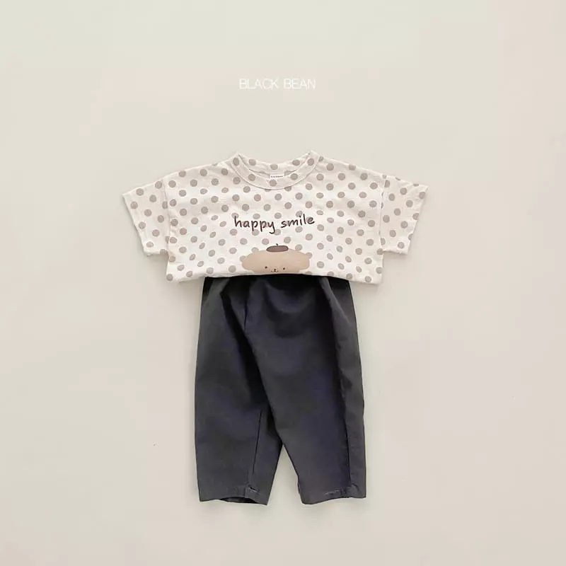 Black Bean - Korean Children Fashion - #fashionkids - Linen Capri Pants - 7