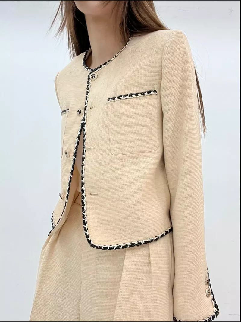 Boheme - Korean Women Fashion - #momslook - Waffle Jacket - 10