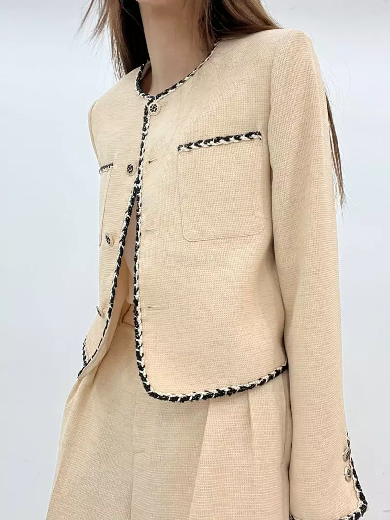 Boheme - Korean Women Fashion - #womensfashion - Waffle Jacket - 4