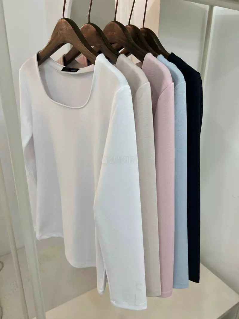 Boheme - Korean Women Fashion - #momslook - Square Tee - 5