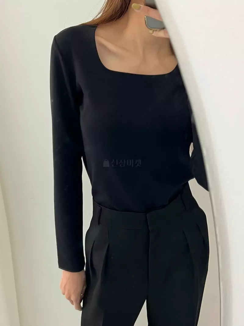 Boheme - Korean Women Fashion - #momslook - Square Tee - 9
