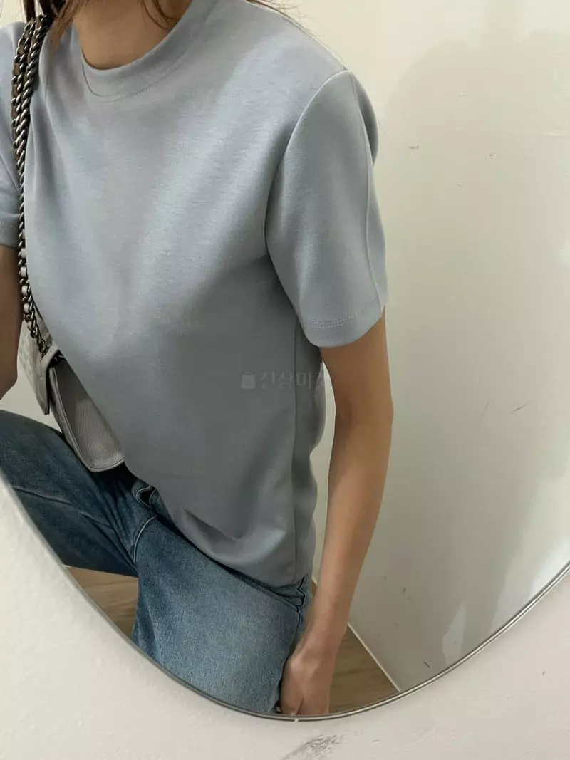 Boheme - Korean Women Fashion - #restrostyle - Theory Round Tee - 3