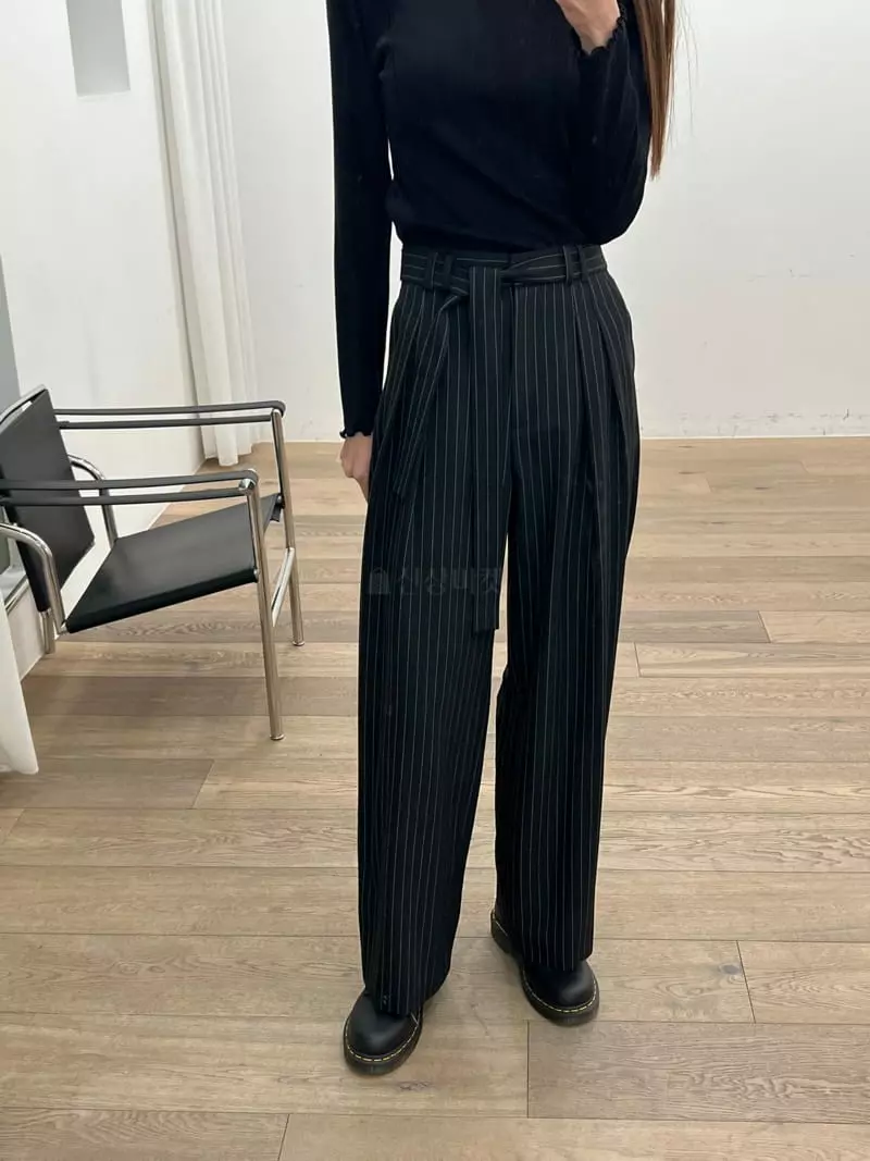 Boheme - Korean Women Fashion - #shopsmall - Robe Pants - 2