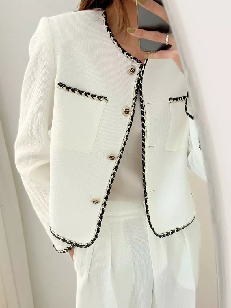 Boheme - Korean Women Fashion - #womensfashion - Waffle Jacket - 11