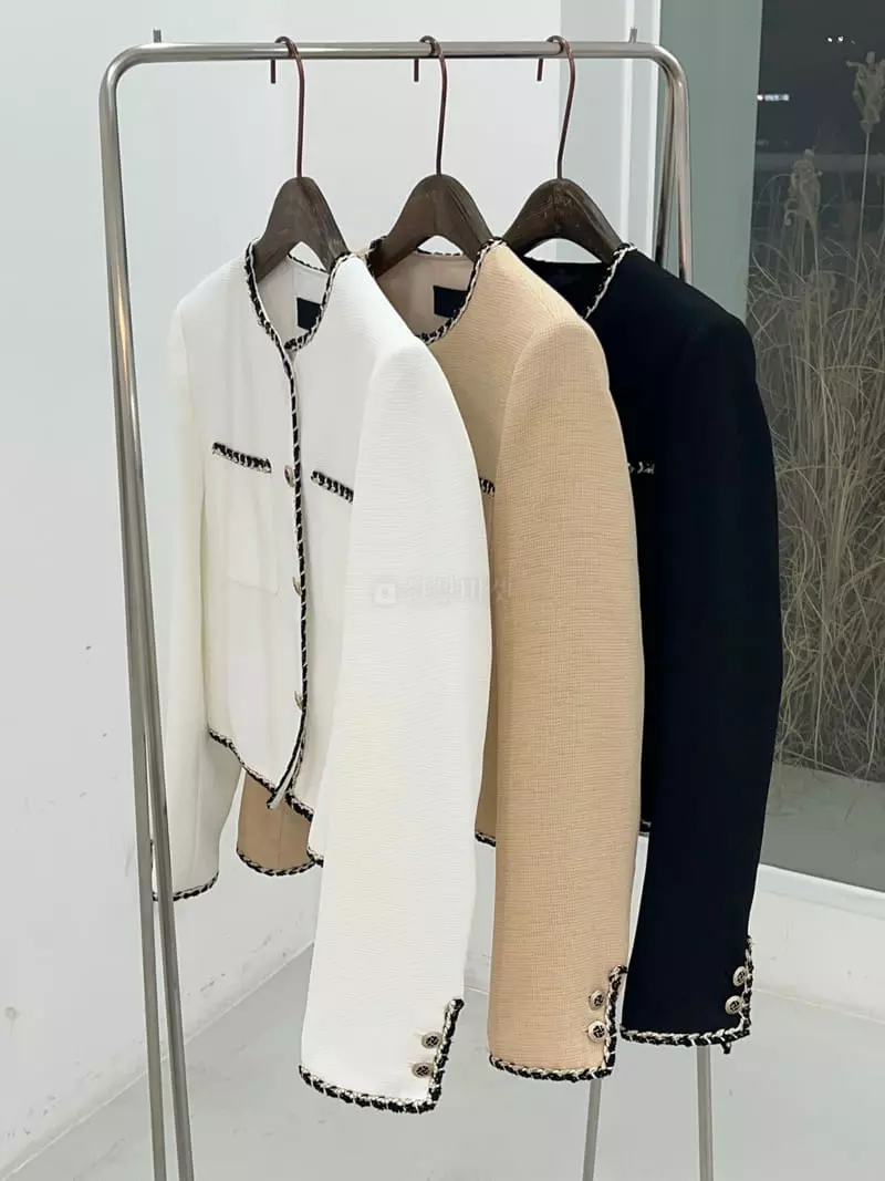 Boheme - Korean Women Fashion - #womensfashion - Waffle Jacket - 7