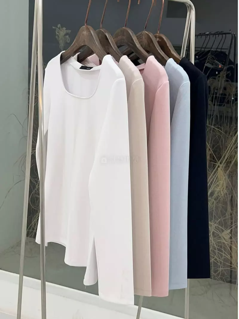 Boheme - Korean Women Fashion - #womensfashion - Square Tee - 10