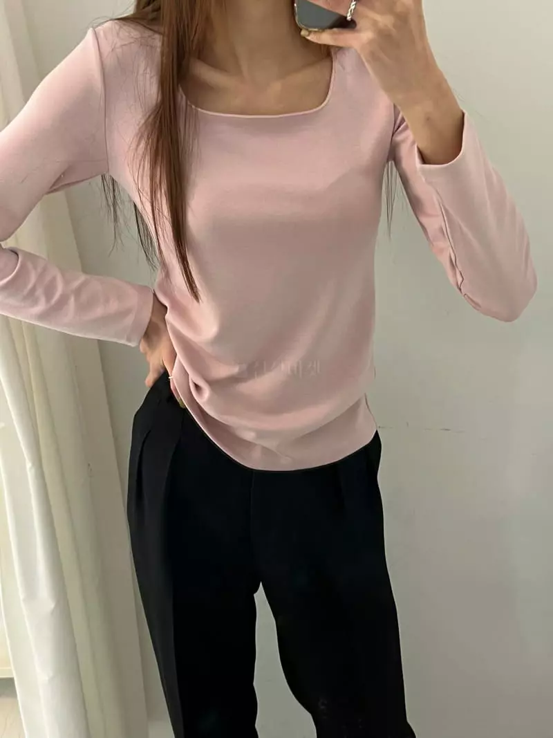 Boheme - Korean Women Fashion - #momslook - Square Tee - 4