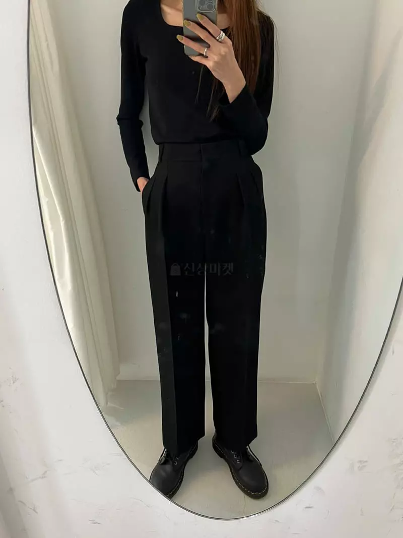 Boheme - Korean Women Fashion - #womensfashion - Waffle Pants - 5