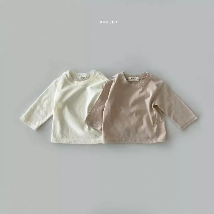Bonito - Korean Baby Fashion - #babyboutique - Bebe Base Tee