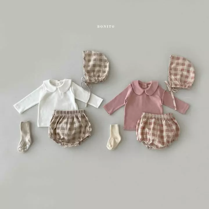 Bonito - Korean Baby Fashion - #babyclothing - Crircle Collar Tee - 2
