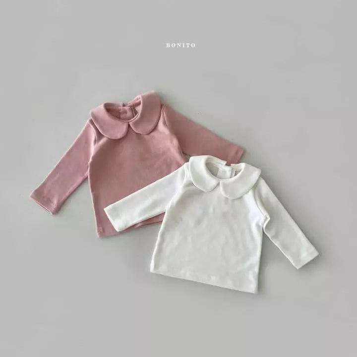 Bonito - Korean Baby Fashion - #babyfashion - Crircle Collar Tee - 3