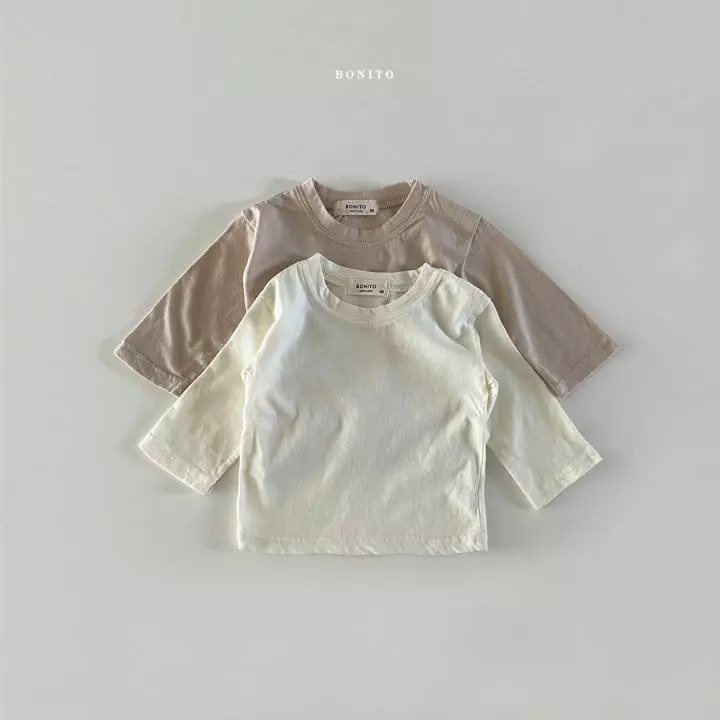 Bonito - Korean Baby Fashion - #babyclothing - Bebe Base Tee - 4