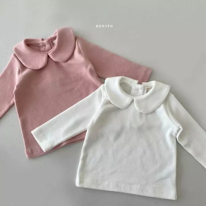 Bonito - Korean Baby Fashion - #babyfashion - Crircle Collar Tee - 4