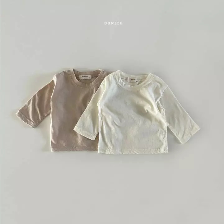 Bonito - Korean Baby Fashion - #babyfever - Bebe Base Tee - 5