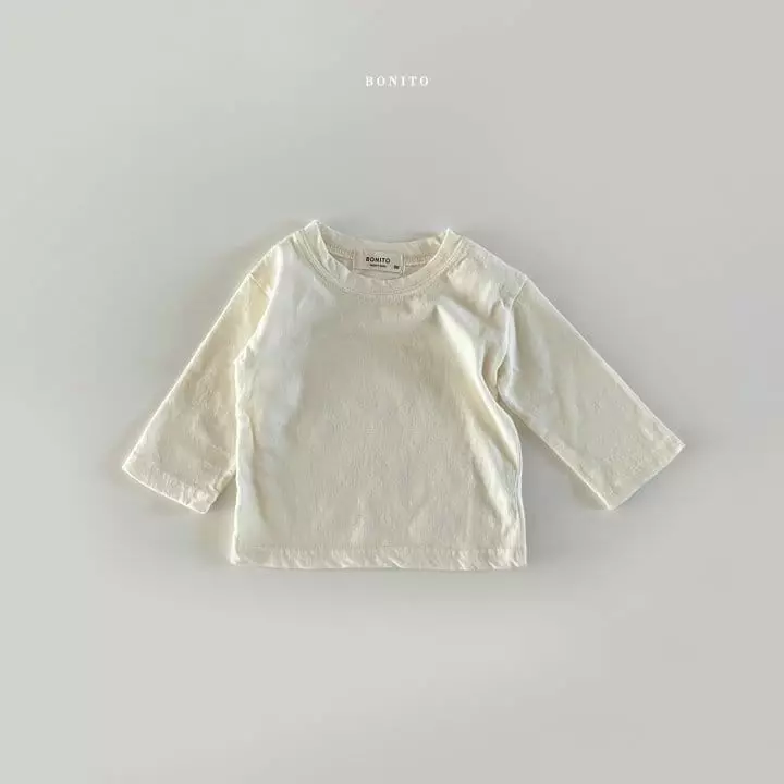 Bonito - Korean Baby Fashion - #babygirlfashion - Bebe Base Tee - 6