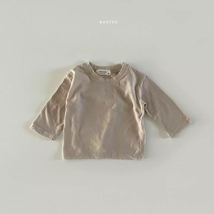 Bonito - Korean Baby Fashion - #babylifestyle - Bebe Base Tee - 7