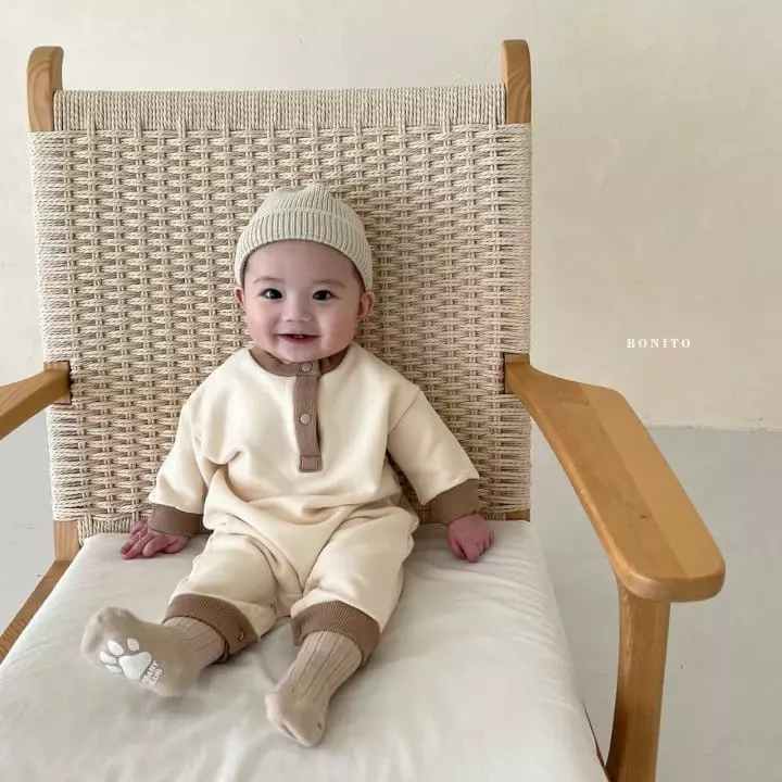 Bonito - Korean Baby Fashion - #babyootd - Color Bodysuit - 11