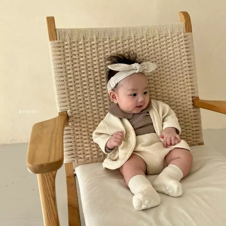 Bonito - Korean Baby Fashion - #babyootd - Mongddang Top Bloomer Set - 10