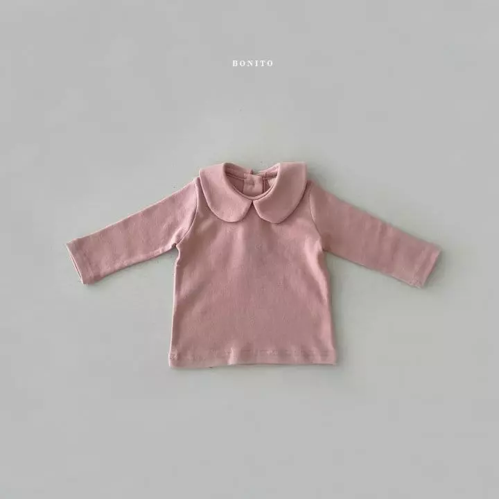 Bonito - Korean Baby Fashion - #babyootd - Crircle Collar Tee - 8