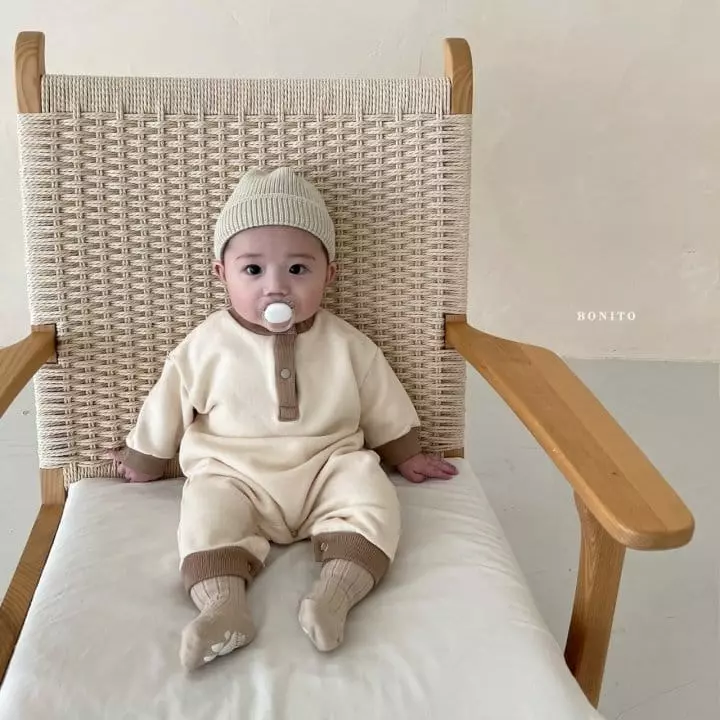 Bonito - Korean Baby Fashion - #babyoutfit - Color Bodysuit - 12