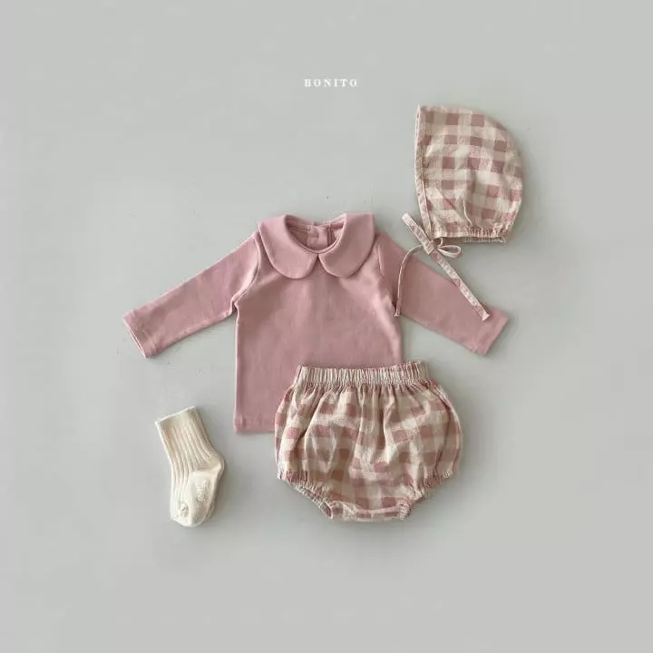 Bonito - Korean Baby Fashion - #babyoutfit - Crircle Collar Tee - 9